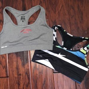 2 Nike Sports Bras